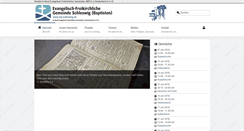 Desktop Screenshot of efg-schleswig.de